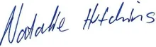 Image of Natalie Hutchins, Minister for Government Services signature